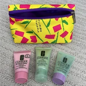 Clinique All About Clean skincare 4 piece bundle travel Size NEW